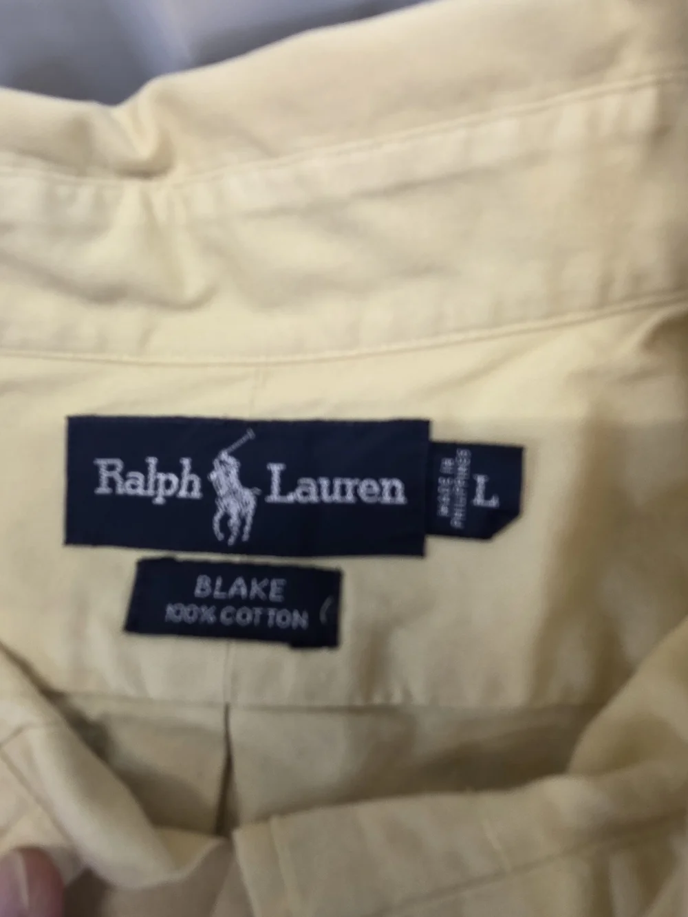 Ralph Lauren Blake Button Down Shirt Men's Size Large